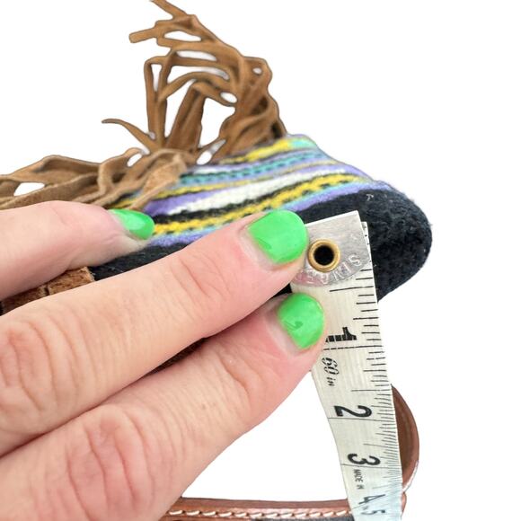 NEW American Darling The Santa Fe Saddle Blanket Fringe Bag - Picture 13 of 13